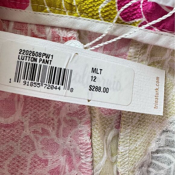 NWT Trina Turk Lutton Pant Size 12 - Picture 16 of 16